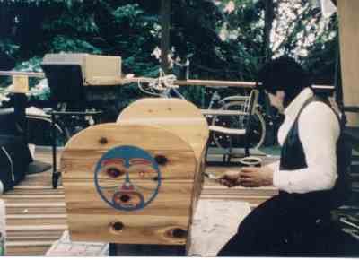 Chief's Cradle for our First Grandchild